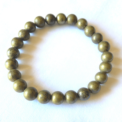 Pyrite Stone Bracelet - Himalaya Rudraksha Anusandhan Kendra