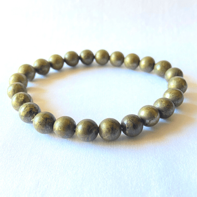 Pyrite Stone Bracelet - Himalaya Rudraksha Anusandhan Kendra