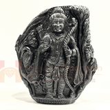 Ram Lalla Carved Shaligram - 378 Grams - Himalaya Rudraksha Anusandhan Kendra