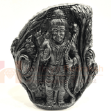 Ram Lalla Carved Shaligram - 378 Grams - Himalaya Rudraksha Anusandhan Kendra