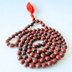 Red Sandalwood (Chandan) Mala - Himalaya Rudraksha Anusandhan Kendra