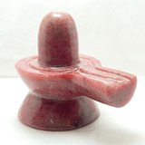 Rhodonite Stone Shivling - 350 gm - Himalaya Rudraksha Anusandhan Kendra