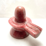 Rhodonite Stone Shivling - 460 gm - Himalaya Rudraksha Anusandhan Kendra