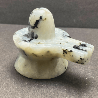 Rutile Stone Shivling - 200 gm - Himalaya Rudraksha Anusandhan Kendra