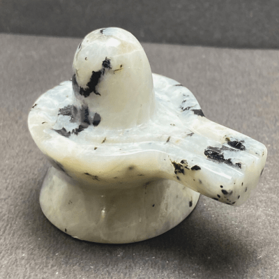 Rutile Stone Shivling - 200 gm - Himalaya Rudraksha Anusandhan Kendra