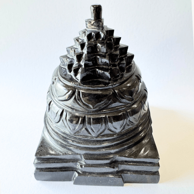 Shaligram Meru Shreeyantra - 1.137 Kgs - Himalaya Rudraksha Anusandhan Kendra