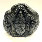 Shree Balaji Carved Shaligram - 503 Grams - Himalaya Rudraksha Anusandhan Kendra