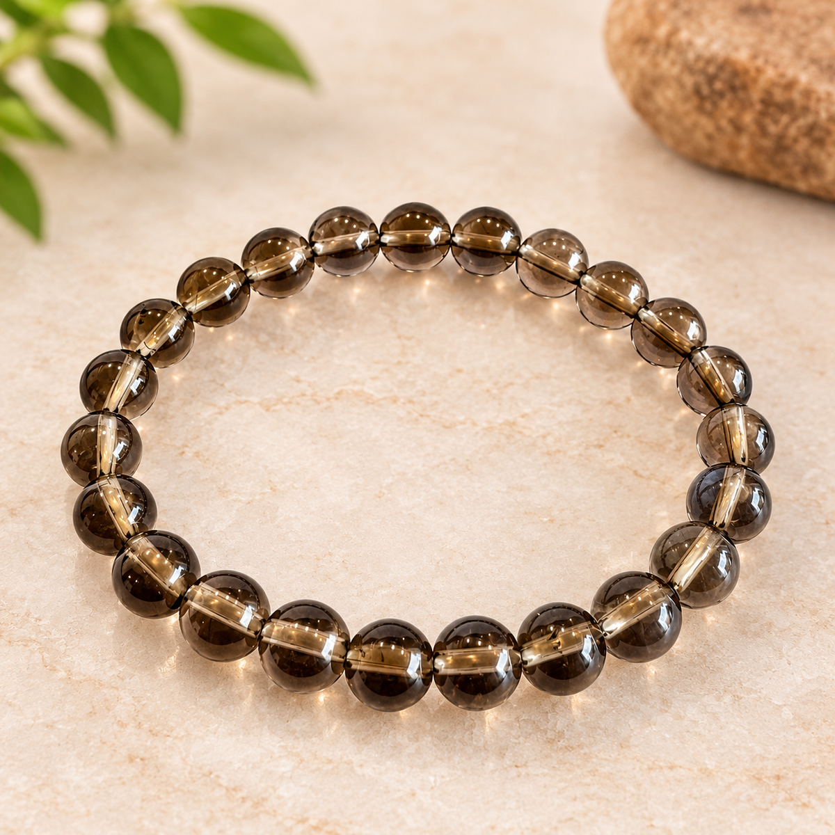 smokey quartz bracelet
