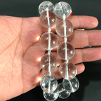 Sphatik Kantha - 20.00 mm (plane cut) - Himalaya Rudraksha Anusandhan Kendra