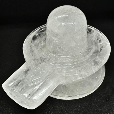 Sphatik Shivling - 1070 Grams - Himalaya Rudraksha Anusandhan Kendra