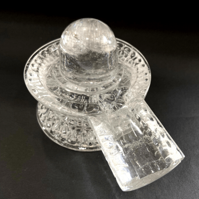 Sphatik Shivling - (1.226 kg) - Himalaya Rudraksha Anusandhan Kendra