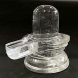 Sphatik Shivling - 1.450 Kg - Himalaya Rudraksha Anusandhan Kendra