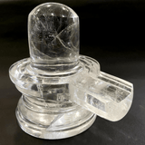 Sphatik Shivling - 1.450 Kg - Himalaya Rudraksha Anusandhan Kendra