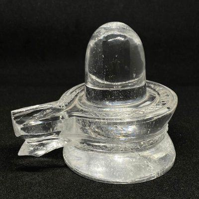 Sphatik Shivling - (219 grams) - Himalaya Rudraksha Anusandhan Kendra