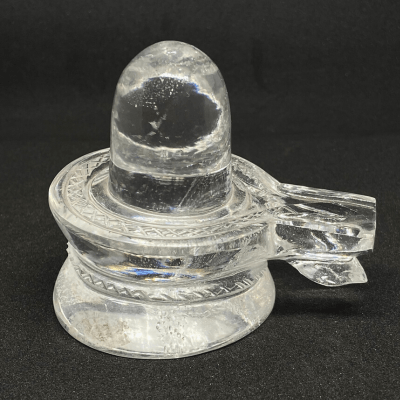 Sphatik Shivling - (219 grams) - Himalaya Rudraksha Anusandhan Kendra