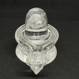 Sphatik Shivling - (219 grams) - Himalaya Rudraksha Anusandhan Kendra