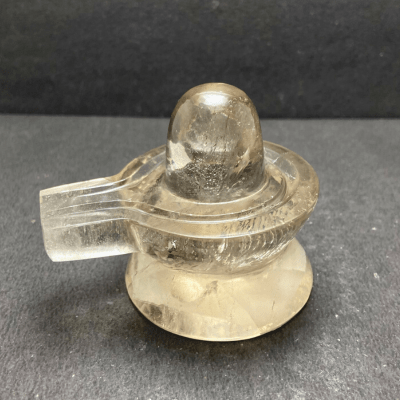 Sphatik Shivling - 230 gm - Himalaya Rudraksha Anusandhan Kendra