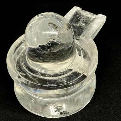 Sphatik Shivling - (960 Gms) - Himalaya Rudraksha Anusandhan Kendra