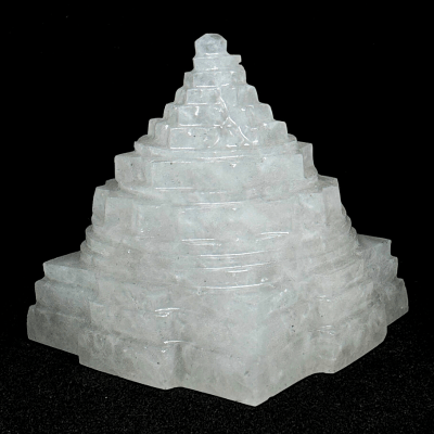 Sphatik Shreeyantra - 295 Gms - Himalaya Rudraksha Anusandhan Kendra