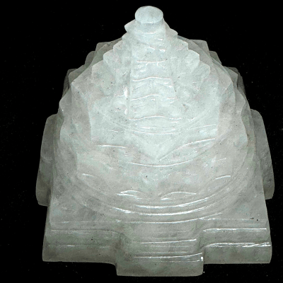 Sphatik Shreeyantra - 295 Gms - Himalaya Rudraksha Anusandhan Kendra