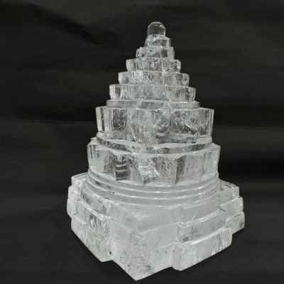 Sphatik Shreeyantra - 390 Gms - Himalaya Rudraksha Anusandhan Kendra