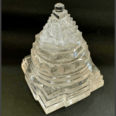 Sphatik Shreeyantra - 758 Gms - Himalaya Rudraksha Anusandhan Kendra