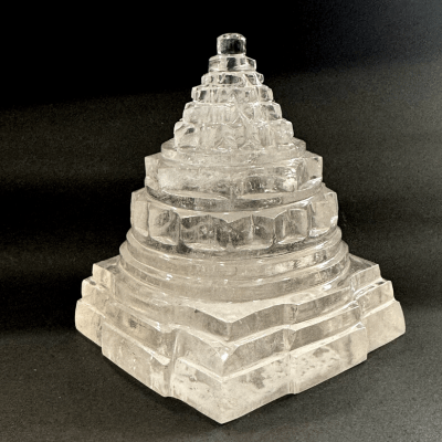 Sphatik Shreeyantra - 758 Gms - Himalaya Rudraksha Anusandhan Kendra