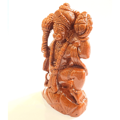 Sunstone Hanumanji - Himalaya Rudraksha Anusandhan Kendra