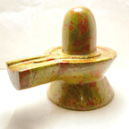Unakite Stone Shivling - 930 gm - Himalaya Rudraksha Anusandhan Kendra