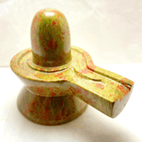 Unakite Stone Shivling - 930 gm - Himalaya Rudraksha Anusandhan Kendra