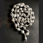 Vaijyanti Mala In Silver - Himalaya Rudraksha Anusandhan Kendra