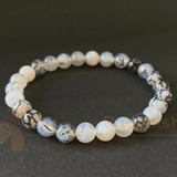 Vain Agate Stone Bracelet - Himalaya Rudraksha Anusandhan Kendra