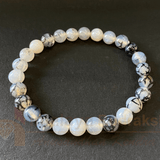 Vain Agate Stone Bracelet - Himalaya Rudraksha Anusandhan Kendra
