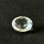 White Topaz (Safed Pukhraj) - 10.15 cts - Himalaya Rudraksha Anusandhan Kendra