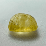 Yellow Sapphire (Pukhraj - 5.15 cts) - Ceylonese - Himalaya Rudraksha Anusandhan Kendra