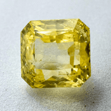 Yellow Sapphire (Pukhraj - 5.70 cts) - Ceylonese (Super Premium) - Himalaya Rudraksha Anusandhan Kendra