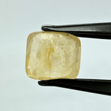 Yellow Sapphire (Pukhraj - 5.80 cts) - Ceylonese - Himalaya Rudraksha Anusandhan Kendra