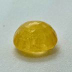 Yellow Sapphire (Pukhraj - 6.00 cts) - Ceylonese - Himalaya Rudraksha Anusandhan Kendra