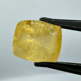 Yellow Sapphire (Pukhraj - 6.25 cts) - Ceylonese - Himalaya Rudraksha Anusandhan Kendra