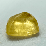 Yellow Sapphire (Pukhraj - 6.25 cts) - Ceylonese - Himalaya Rudraksha Anusandhan Kendra