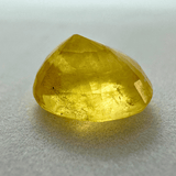Yellow Sapphire (Pukhraj - 6.70 cts) - Ceylonese - Himalaya Rudraksha Anusandhan Kendra