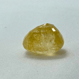 Yellow Sapphire (Pukhraj - 8.50 cts) - Ceylonese - Himalaya Rudraksha Anusandhan Kendra