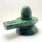 Zoisite Stone Shivling - 410 gm - Himalaya Rudraksha Anusandhan Kendra