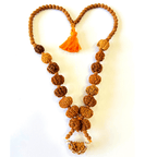 1 - 14 Mukhi Rudraksha Mala ( In Thread) - Himalaya Rudraksha Anusandhan Kendra