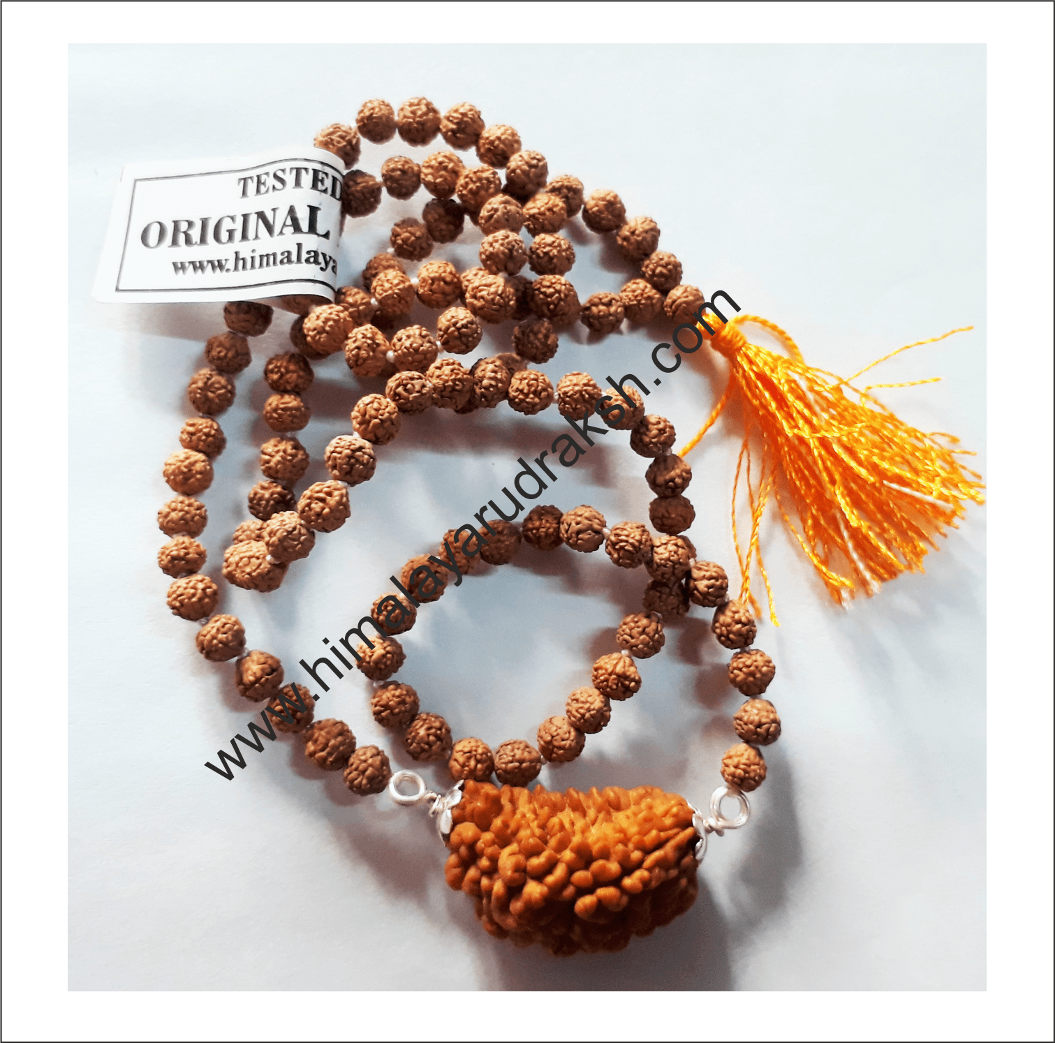 1 Mukhi Rudraksha Mala - Himalaya Rudraksha Anusandhan Kendra