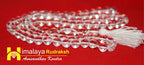 Sphatik(quartz) Mala - Plane cut - himalaya rudraksha anusandhan kendra