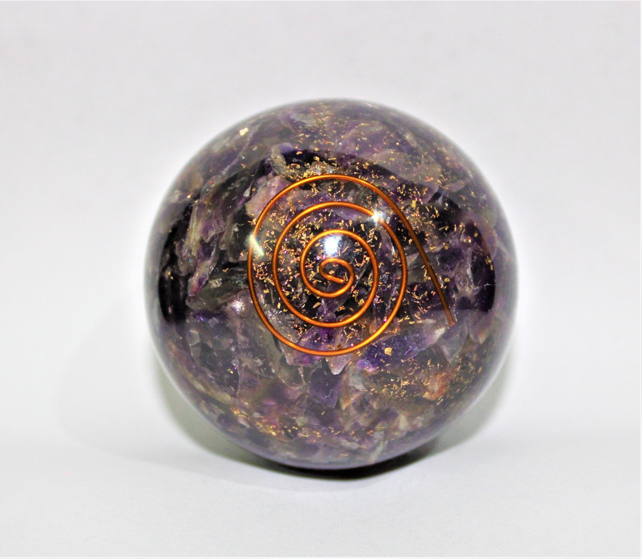 Amethyst Crystal Ball - Himalaya Rudraksha Anusandhan Kendra