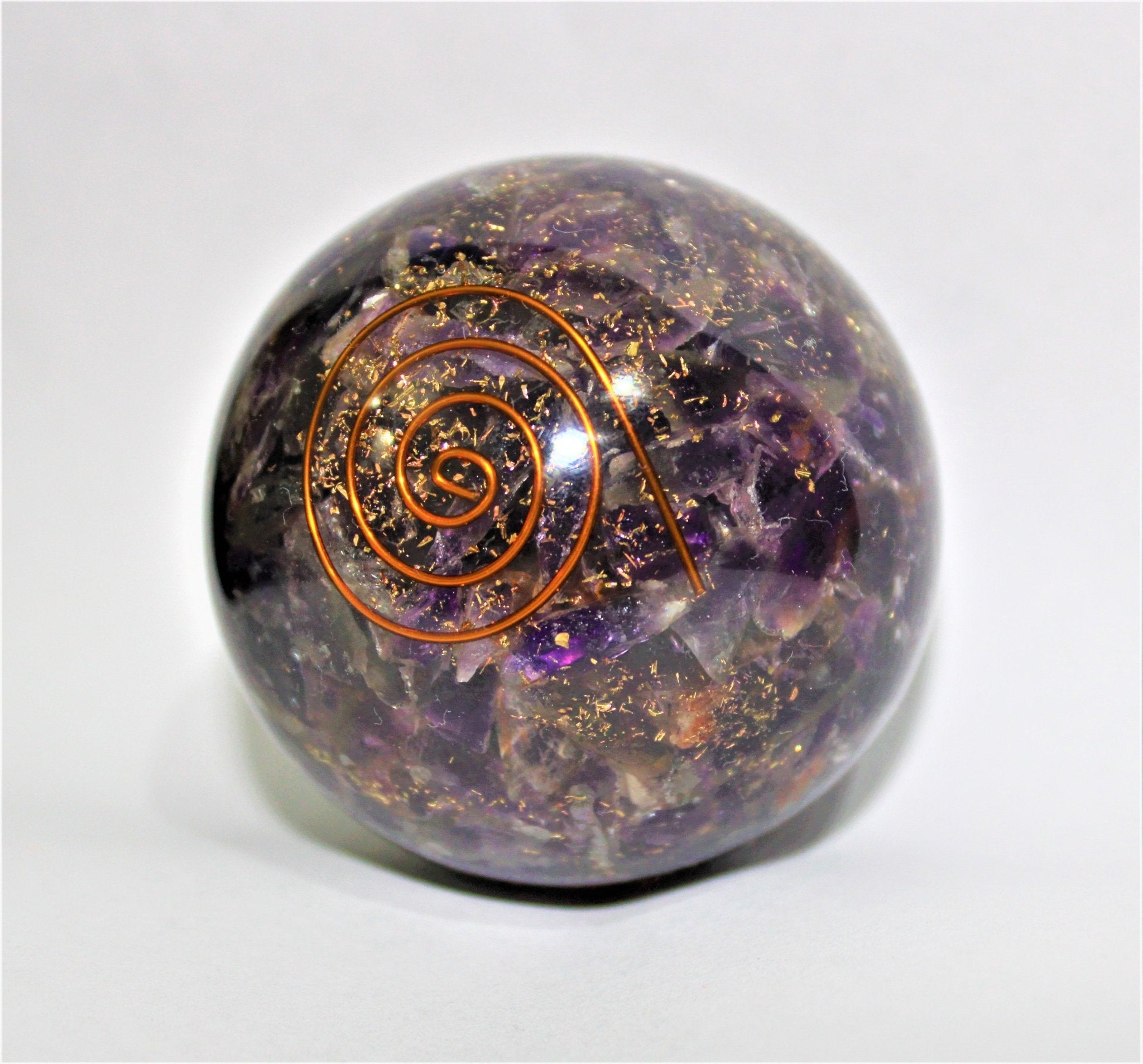 Amethyst Crystal Ball - Himalaya Rudraksha Anusandhan Kendra