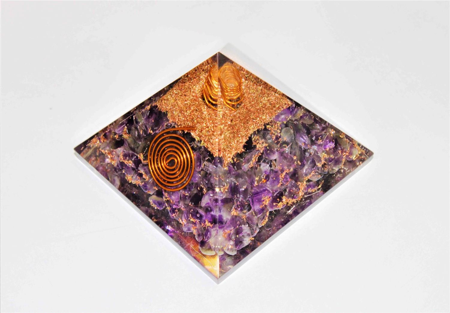 Amethyst Pyramid - Himalaya Rudraksha Anusandhan Kendra