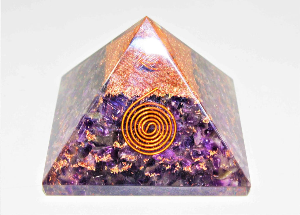 Amethyst Pyramid - Himalaya Rudraksha Anusandhan Kendra